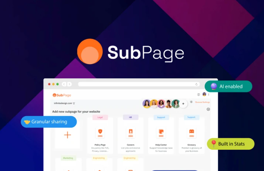 Subpage Lifetime Deal AppSumo
